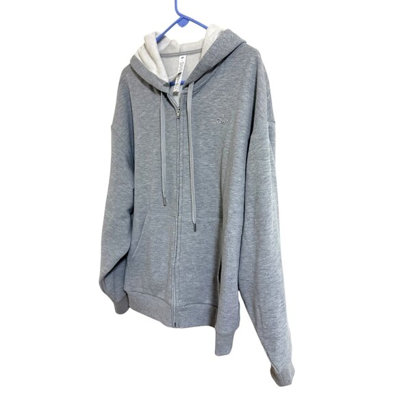 NWOT Alo Yoga Accolade Full Zip Hoodie - Picture 4 of 6